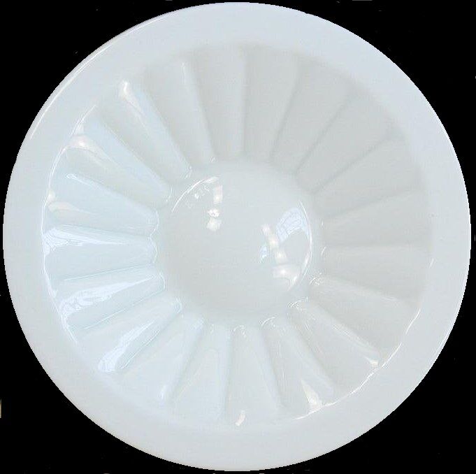 Vintage opaline pendant lamp, czechoslovakia 1950