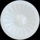 Vintage opaline pendant lamp, czechoslovakia 1950