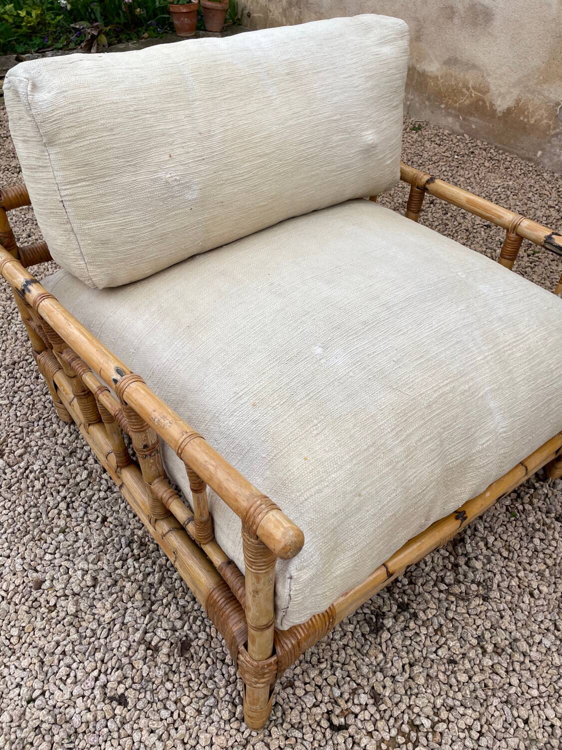 Fauteuil en bambou