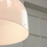 Suspension blanche Space Age de Guzzini, années 1960