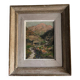 Oil on panel by J. Denier 1920 La Maurienne