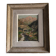 Oil on panel by J. Denier 1920 La Maurienne