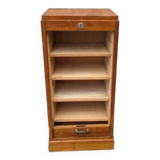 Curtain cabinet, filing cabinet