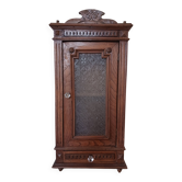 Antique bathroom cabinet.