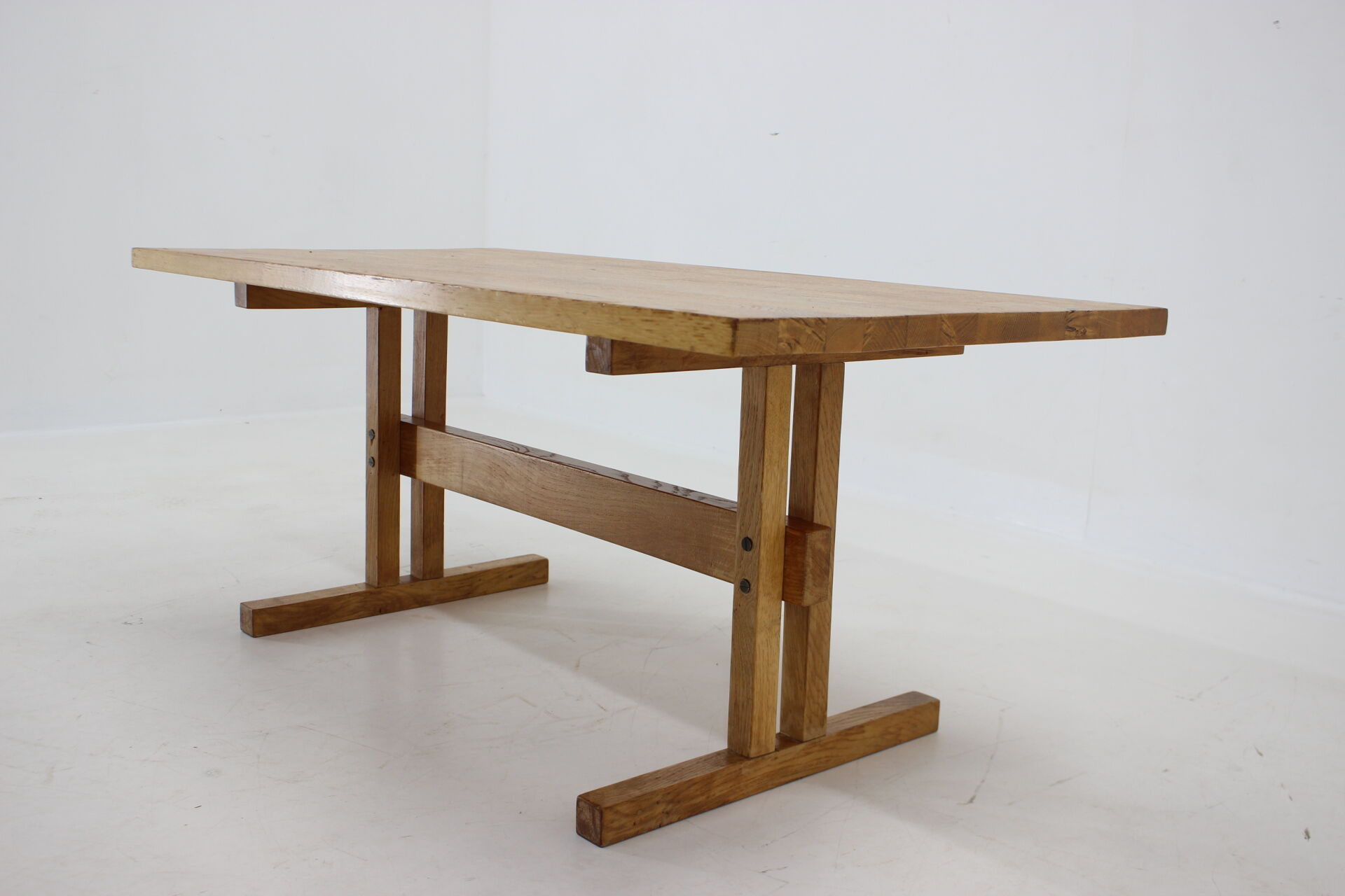 1960s shaker solid oak wood coffeetable, Denmark