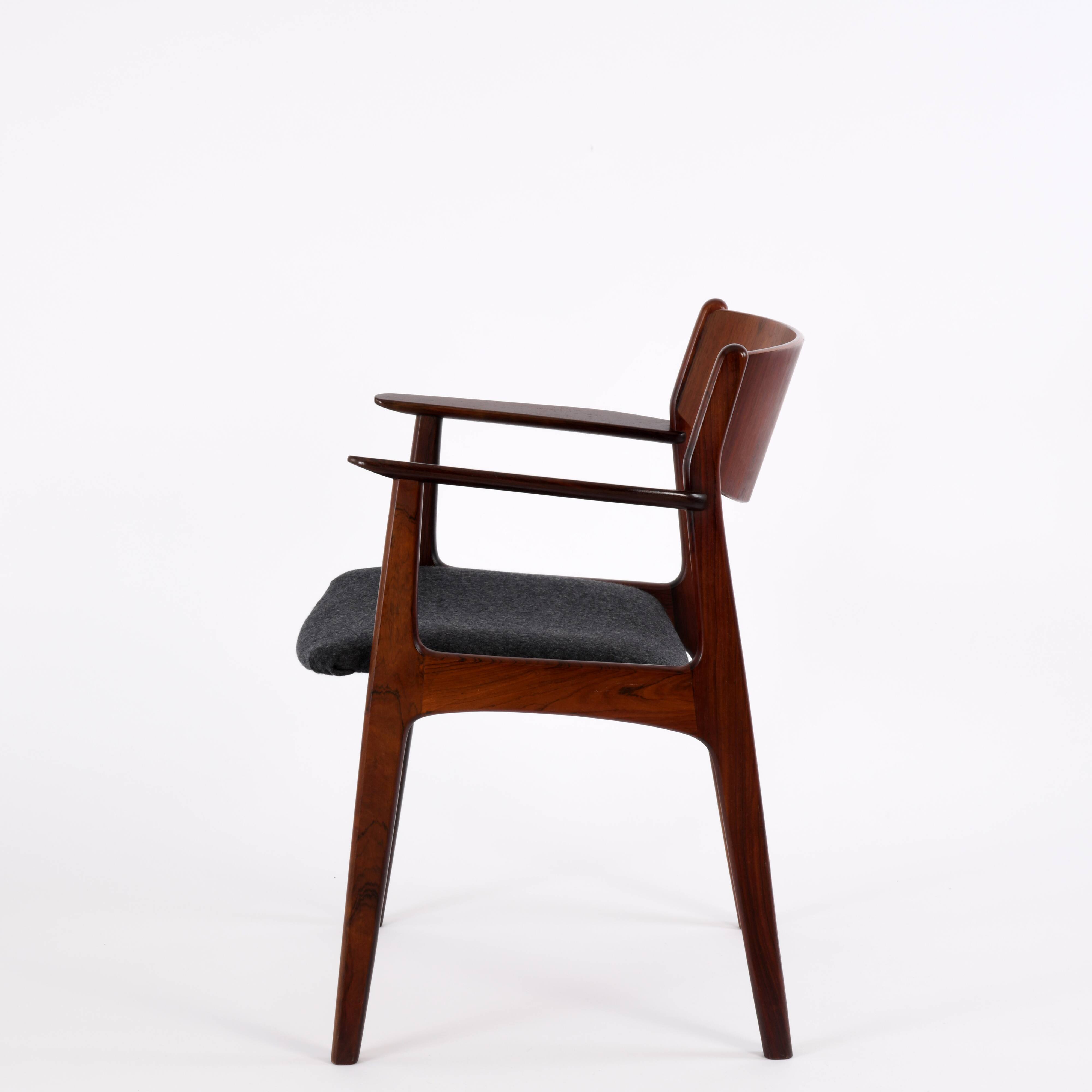 Danish rosewood armchair