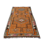 Traditional vintage kurdish herki rug 160 x 87 cm