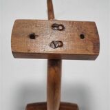 Patère en bois courbé