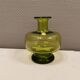 May green glass vase designed by Per Lütken for Holmegaard glassworks Denmark in 1955.