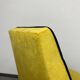 Mid-century design yellow armchairs