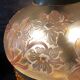 Glass lamp floral decoration Vianne ed. Suberville