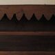 Solid wood wall shelf, Folk art, around 1900