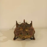 Old baroque copper planter