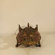 Old baroque copper planter