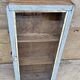 Old Burmese teak wall display case