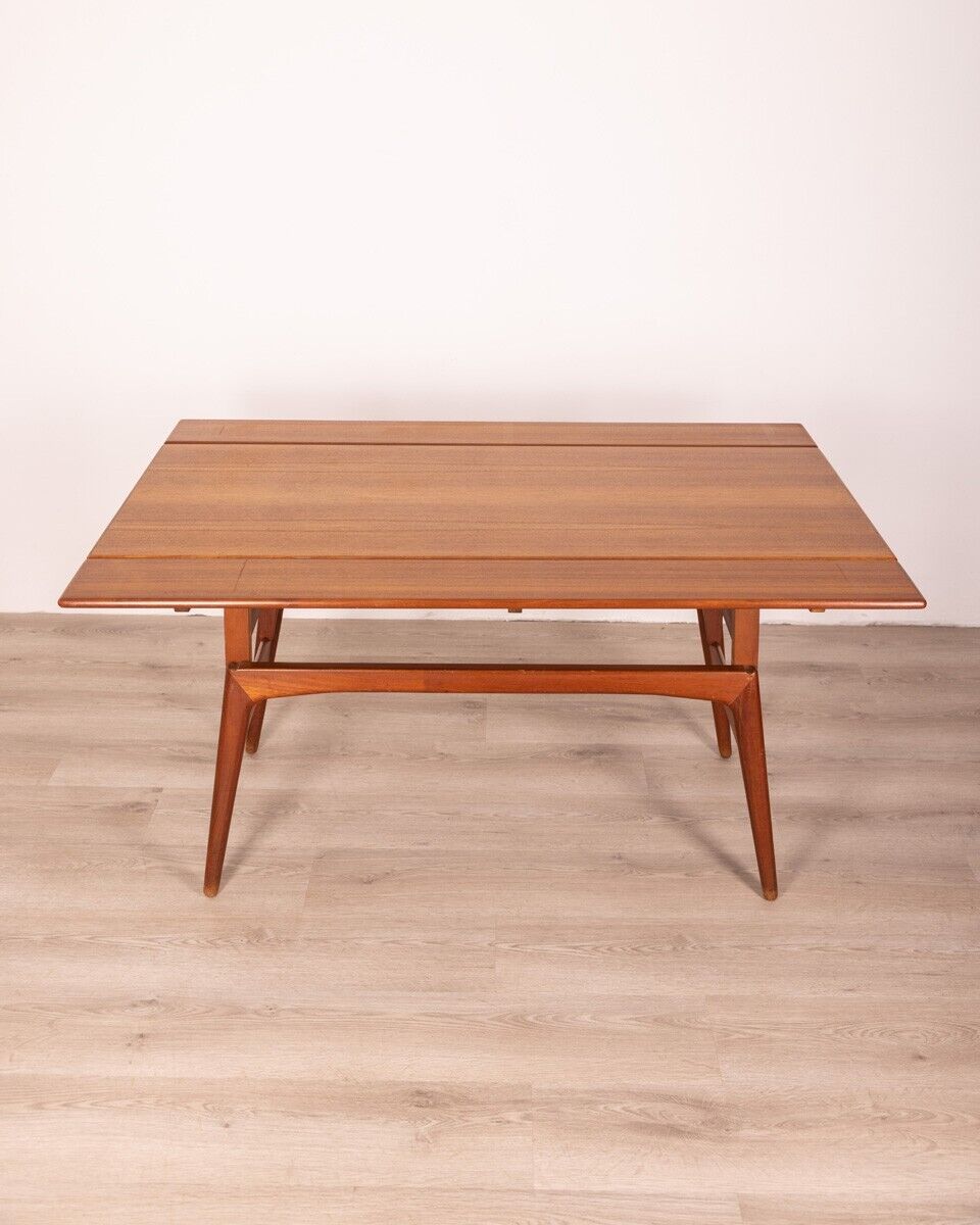 1960s Vintage Copenhagen Coffee Table in Teak Wood Danish Design