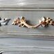 Louis XV-style patinated grey chest of drawers