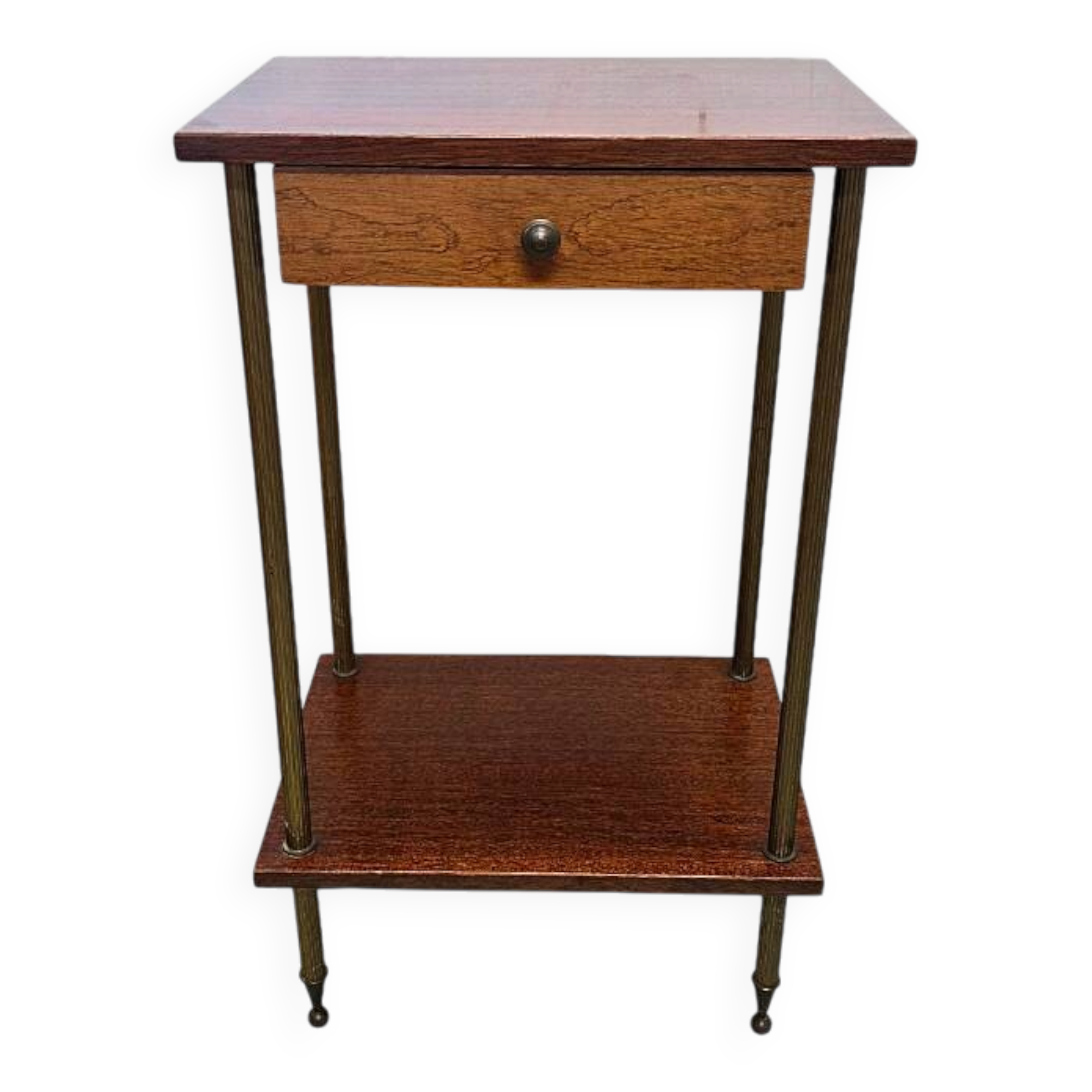 Table d'appoint vintage française des années 50