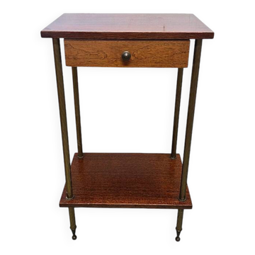 Table d'appoint vintage française des années 50