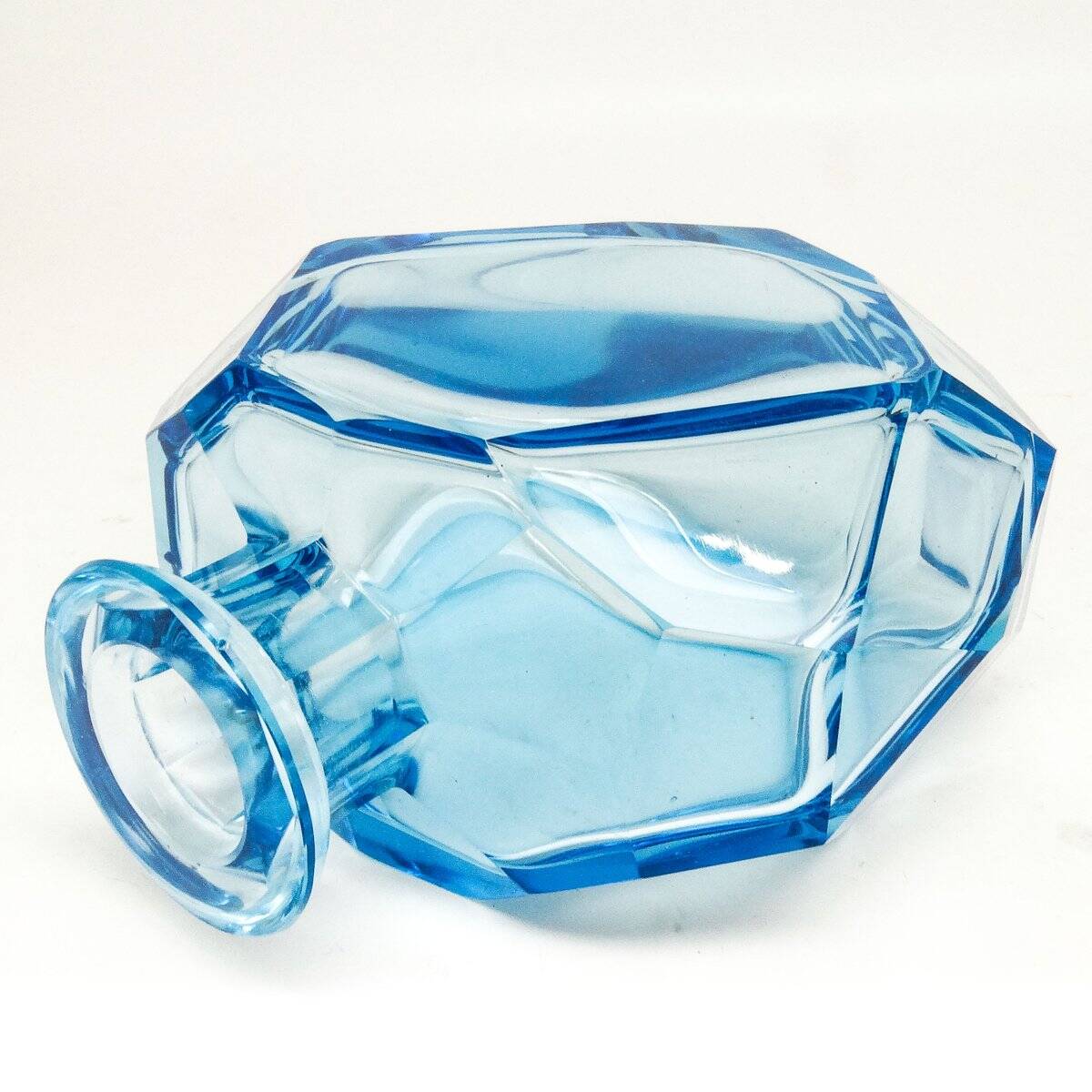 Art Deco carafe from Moser, Czechoslovakia, 1930s