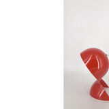 Red Dalù table lamp by Vico Magistretti for Artemide, 1960s