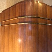 1940s silver display cabinet