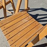 Set of 4 Vintage Folding Chairs