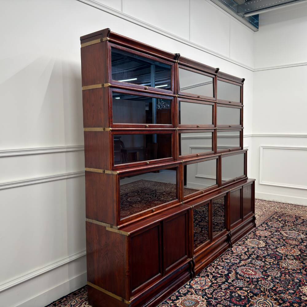 Classic English Globe Wernicke Style Bookcase