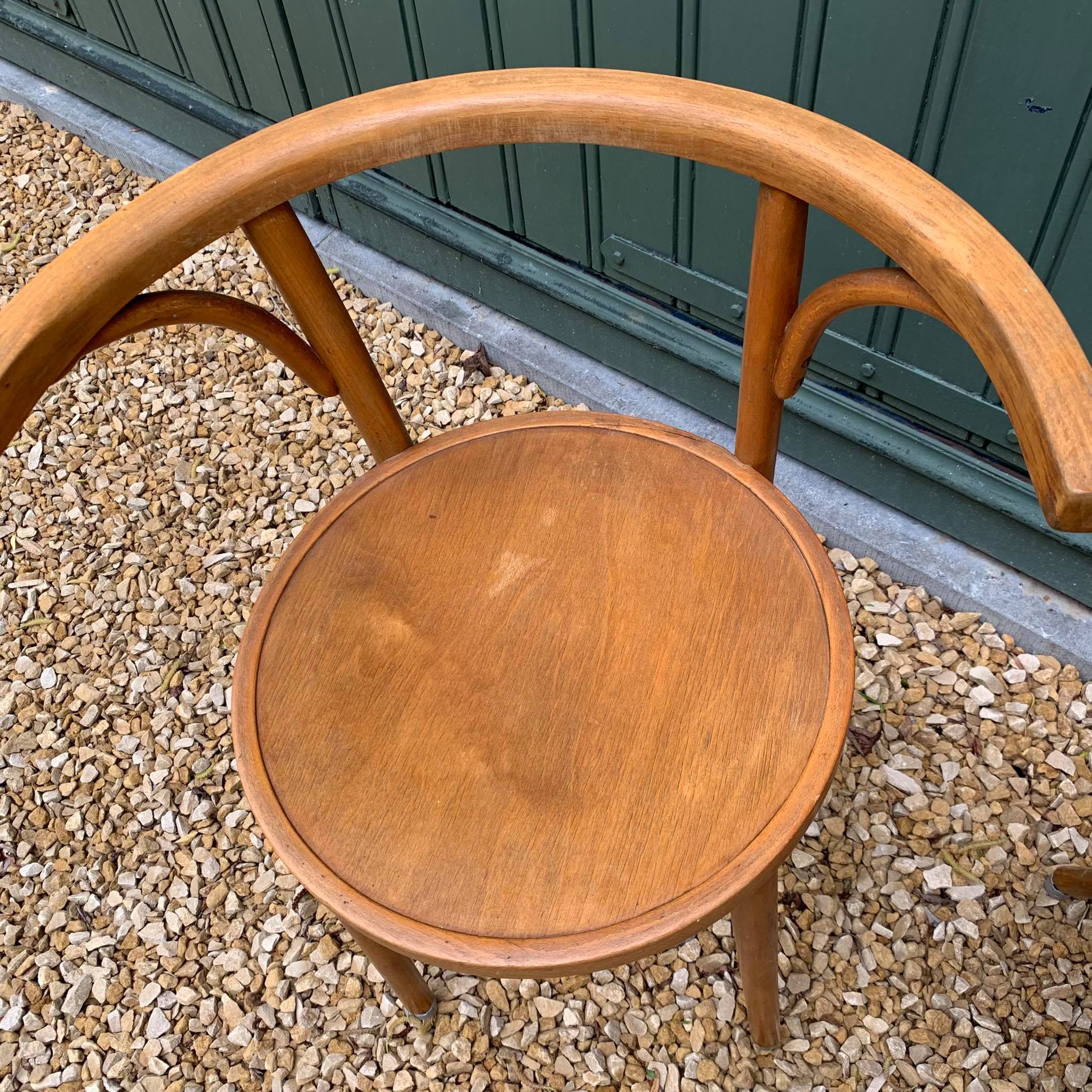 Pair of bistro chairs