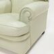 Poltrona Frau 'Dream B' armchair and ottoman, Italy, 1980s