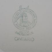 4 flat earthenware plates moulin des loups orchies model ontario diam 24 cm