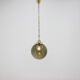 Big glass pendant from Valašské Meziříčí, 1970´s