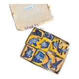 Box of 10 school stamps - sports