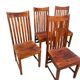 6 chaises en teck