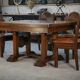 Table avec rallonges par Étienne Kohlmann 1960’s
