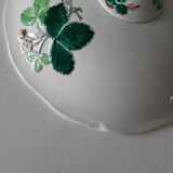 'Strawberry' compotier says Service George Sand, Creil and Montereau earthenware