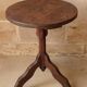 19th century oak pedestal table