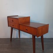 Teak Entrance Cabinet 3 Drawers By Talgø, Scandinavian Mid-Century 1960s