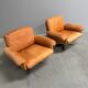Paire de fauteuils De Sede DS31, Suisse, années 1970