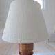 Vintage Bergboms Bitossi table lamps, ceramic with copper glaze, Sweden 1960s.