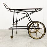 Vintage italian serving trolley, 1950s