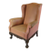 Antique High Flap Chair In Chesterfield Style From 1920s