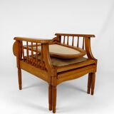 Morris beech lounge chair, Art Deco, France, Circa 1925