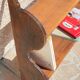 Old wall shelf in wood