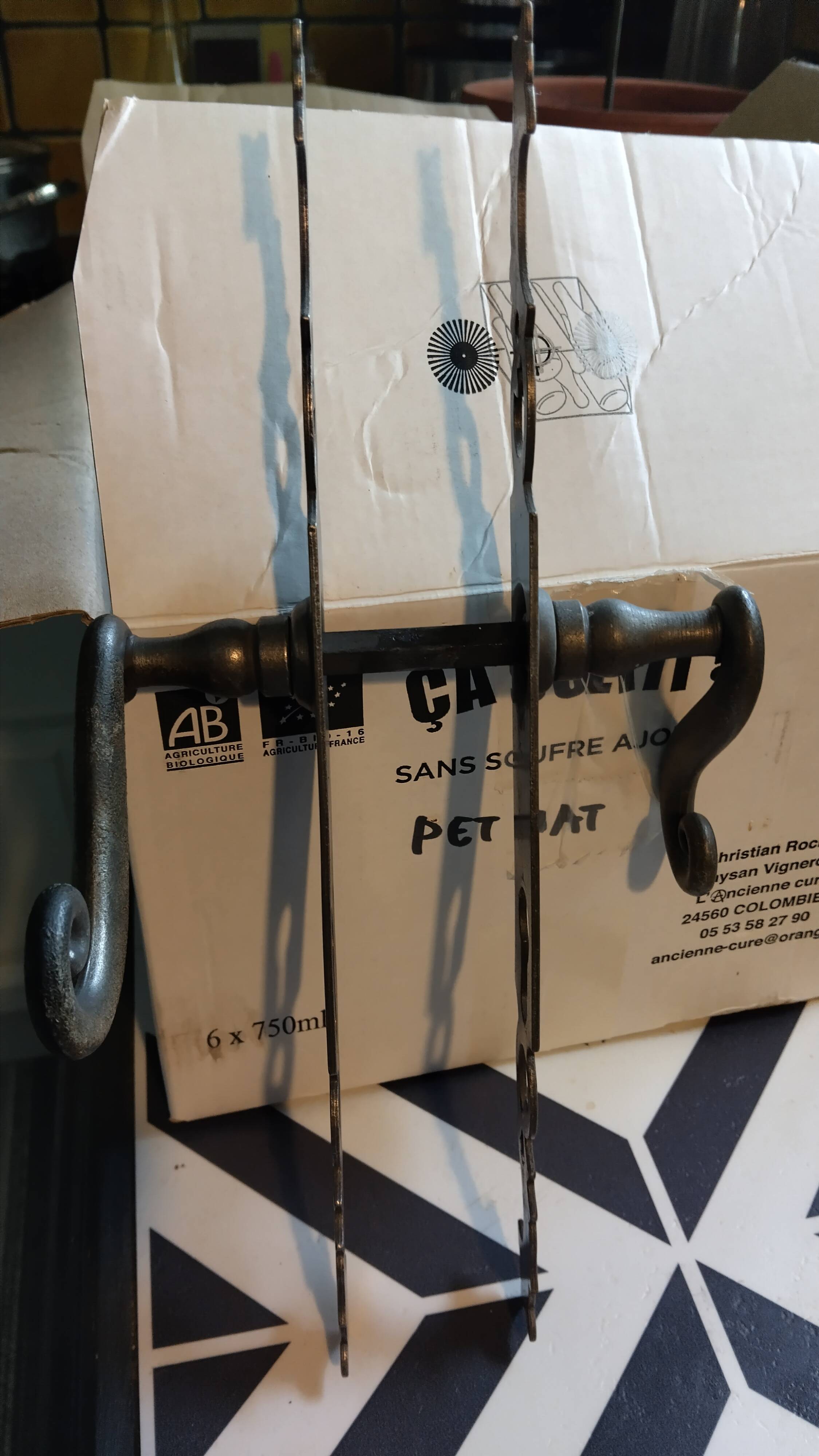 Antique door handles