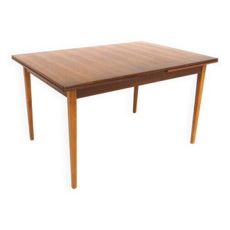 Teak "wallet" dining table, Sweden, 1960