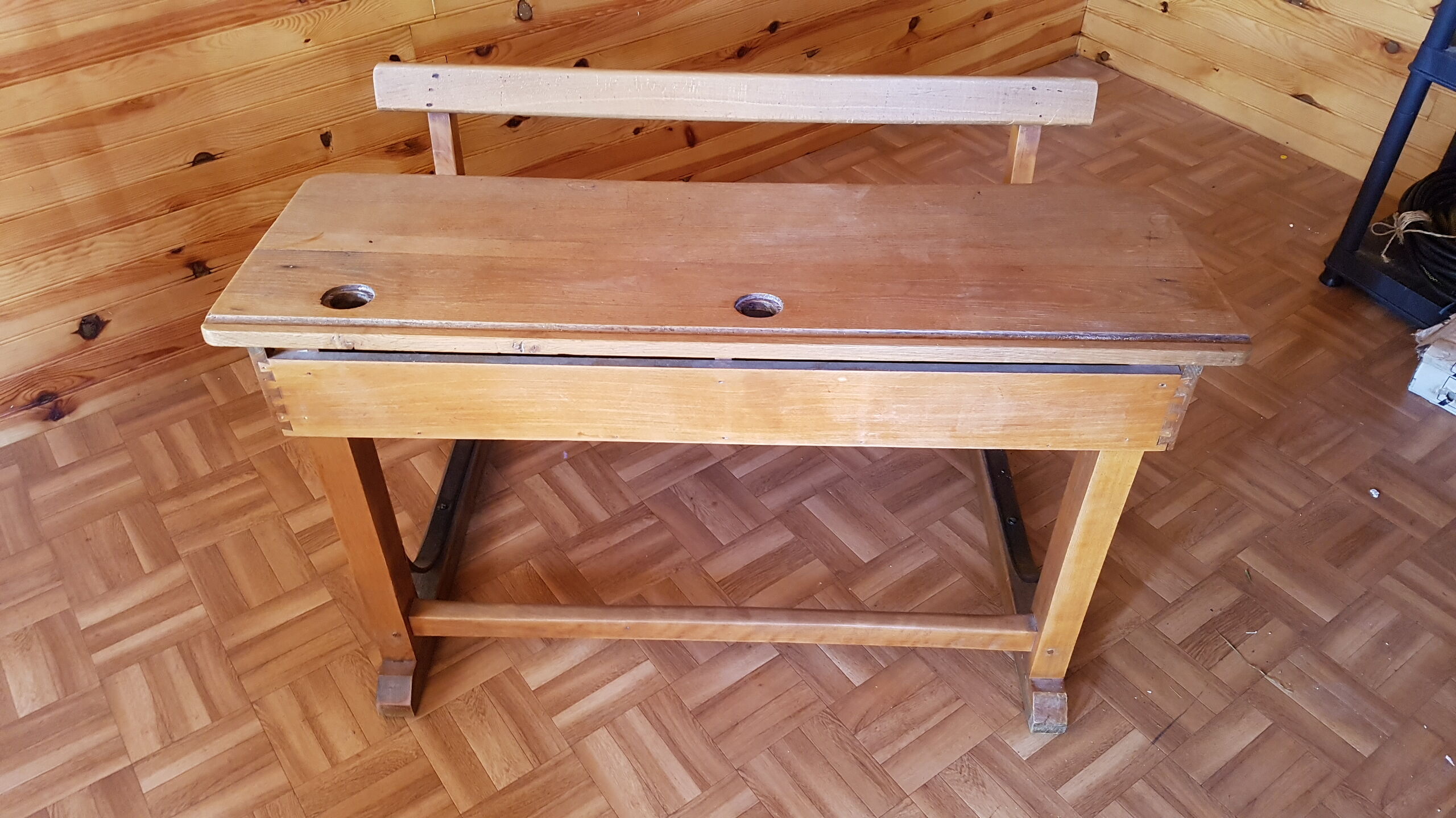 Double school desk Léo Wiart