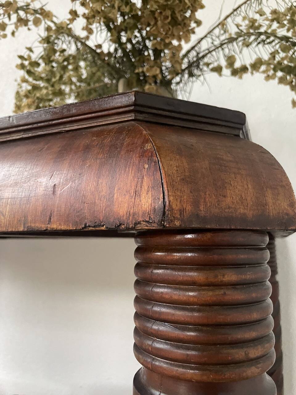 Bureau console acajou 1900