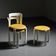 Ensemble de deux chaises et un tabouret par Bruno Rey, Dietiker, circa 1975
