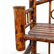 Étagère ancienne en bambou à 4 niveaux – Style japonisant